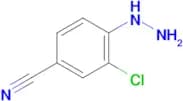 3-Chloro-4-hydrazinylbenzonitrile