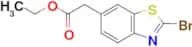 Ethyl 2-(2-bromobenzo[d]thiazol-6-yl)acetate