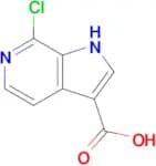 7-Chloro-1H-pyrrolo[2,3-c]pyridine-3-carboxylic acid