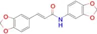 (E)-N,3-bis(benzo[d][1,3]dioxol-5-yl)acrylamide