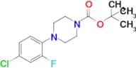 Tert-butyl 4-(4-chloro-2-fluorophenyl)piperazine-1-carboxylate