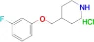 4-((3-Fluorophenoxy)methyl)piperidine hydrochloride