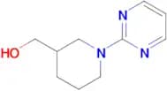(1-(Pyrimidin-2-yl)piperidin-3-yl)methanol