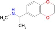 1-(2,3-Dihydrobenzo[b][1,4]dioxin-6-yl)-N-methylethan-1-amine