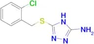 5-{[(2-chlorophenyl)methyl]sulfanyl}-4H-1,2,4-triazol-3-amine