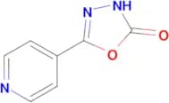 5-(pyridin-4-yl)-2,3-dihydro-1,3,4-oxadiazol-2-one