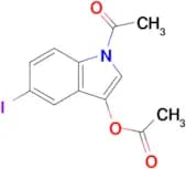 1-Acetyl-5-iodo-1H-indol-3-yl acetate