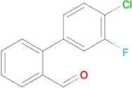 4′-Chloro-3′-fluoro-[1,1′-biphenyl]-2-carbaldehyde