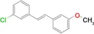 (E)-1-chloro-3-(3-methoxystyryl)benzene