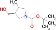 Tert-butyl (3S,4S)-3-(hydroxymethyl)-4-methylpyrrolidine-1-carboxylate