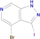 4-bromo-3-iodo-1H-pyrazolo[3,4-c]pyridine