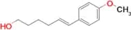 (E)-6-(4-methoxyphenyl)hex-5-en-1-ol