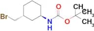 Tert-butyl ((1R,3R)-3-(bromomethyl)cyclohexyl)carbamate