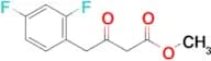Methyl 4-(2,4-difluorophenyl)-3-oxobutanoate