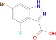 6-Bromo-4-fluoro-1H-indazole-3-carboxylic acid
