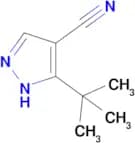5-tert-butyl-1H-pyrazole-4-carbonitrile