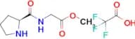 Methyl (S)-prolylglycinate 2,2,2-trifluoroacetate
