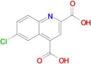 6-Chloroquinoline-2,4-dicarboxylic acid