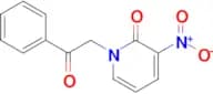 3-Nitro-1-(2-oxo-2-phenylethyl)pyridin-2(1H)-one