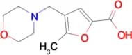 5-Methyl-4-(morpholinomethyl)furan-2-carboxylic acid