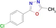 2-(4-Chlorophenyl)-5-methyl-1,3,4-oxadiazole