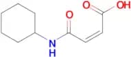 (Z)-4-(cyclohexylamino)-4-oxobut-2-enoic acid