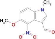 5-Methoxy-1-methyl-4-nitro-1H-indole-3-carbaldehyde
