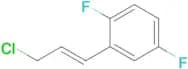 (E)-2-(3-chloroprop-1-en-1-yl)-1,4-difluorobenzene