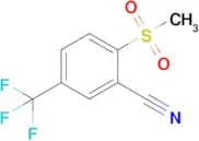 2-(Methylsulfonyl)-5-(trifluoromethyl)benzonitrile