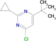 4-(Tert-butyl)-6-chloro-2-cyclopropylpyrimidine