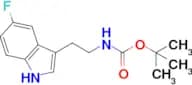 Tert-butyl (2-(5-fluoro-1H-indol-3-yl)ethyl)carbamate
