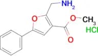 Methyl 2-(aminomethyl)-5-phenylfuran-3-carboxylate hydrochloride