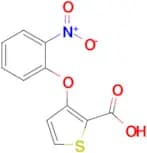 3-(2-Nitrophenoxy)thiophene-2-carboxylic acid