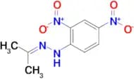 1-(2,4-Dinitrophenyl)-2-(propan-2-ylidene)hydrazine