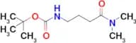 Tert-butyl (4-(dimethylamino)-4-oxobutyl)carbamate