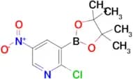 2-Chloro-5-nitro-3-(4,4,5,5-tetramethyl-1,3,2-dioxaborolan-2-yl)pyridine