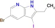 5-Bromo-2-ethyl-3-iodo-1H-pyrrolo[2,3-b]pyridine