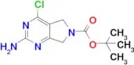 Tert-butyl 2-amino-4-chloro-5,7-dihydro-6H-pyrrolo[3,4-d]pyrimidine-6-carboxylate