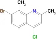 7-Bromo-4-chloro-2,8-dimethylquinoline