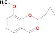 2-(Cyclopropylmethoxy)-3-methoxybenzaldehyde