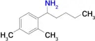 1-(2,4-Dimethylphenyl)pentan-1-amine