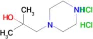 2-Methyl-1-(piperazin-1-yl)propan-2-ol dihydrochloride