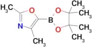 2,4-Dimethyl-5-(4,4,5,5-tetramethyl-[1,3,2]dioxaborolan-2-yl)-oxazole