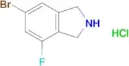 6-Bromo-4-fluoro-2,3-dihydro-1H-isoindole hydrochloride
