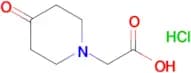 (4-Oxo-piperidin-1-yl)-acetic acid hydrochloride