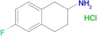 6-Fluoro-1,2,3,4-tetrahydro-naphthalen-2-ylamine hydrochloride