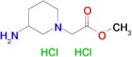 (3-Amino-piperidin-1-yl)-acetic acid methyl ester dihydrochloride