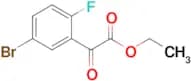 (5-Bromo-2-fluoro-phenyl)-oxo-acetic acid ethyl ester