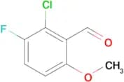 2-Chloro-3-fluoro-6-methoxy-benzaldehyde
