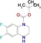 6,7-Difluoro-3,4-dihydro-2H-quinoxaline-1-carboxylic acid tert-butyl ester